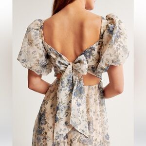 The A&F Emerson Drama Bow-Back Maxi Dress
